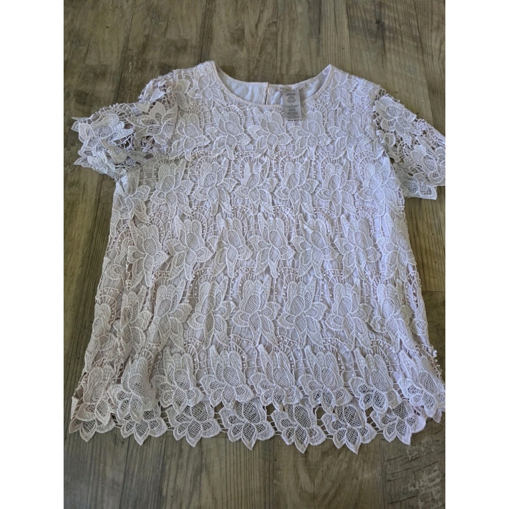 Philosophy Blush, Pink Full Lease Top With Blush Lining Size Large